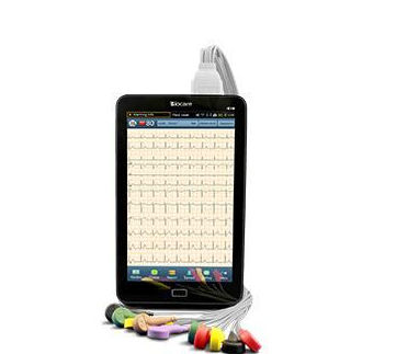 Электрокардиограф для спокойного состояния - iE 10 - Biocare   - 12 каналов / цифровой / с принтером