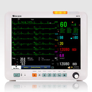 Компактный многопараметрический монитор пациента - iM 15 - Biocare   - для ЭКГ / SpO2 / NIBP