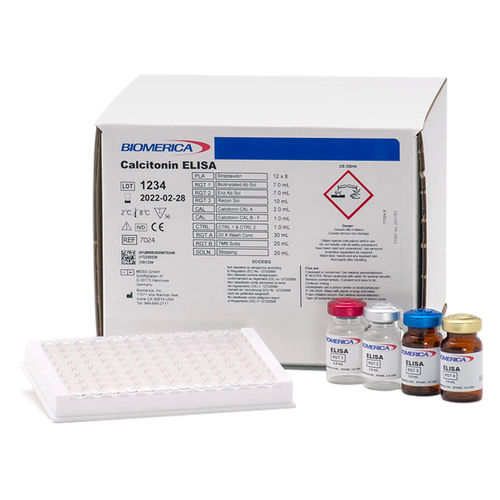 Набор для теста для кальцитонина - 7024 - BIOMERICA  - остеопороз / на заболевания щитовидной железы / сыворотки