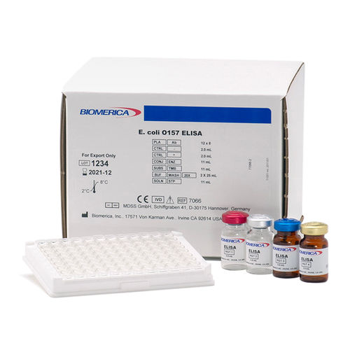 Набор для теста на инфекционные заболевания - 7066 - BIOMERICA  - Escherichia coli (кишечная палочка) / для фекалий / ELISA
