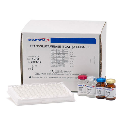 Набор для теста на целиакию - 7044 - BIOMERICA  - иммуноглобулин А / сыворотки / ELISA