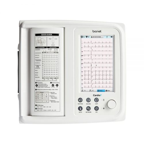 Электрокардиограф для спокойного состояния - Cardio7 - Bionet   - с физической нагрузкой / 12 каналов / цифровой