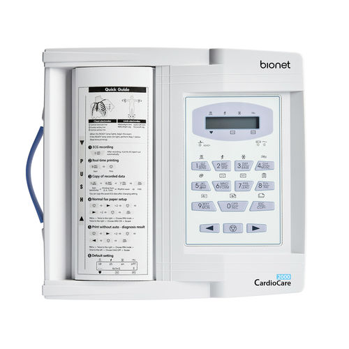 Электрокардиограф для спокойного состояния - CardioCare 2000 - Bionet   - 12 каналов / цифровой / с принтером