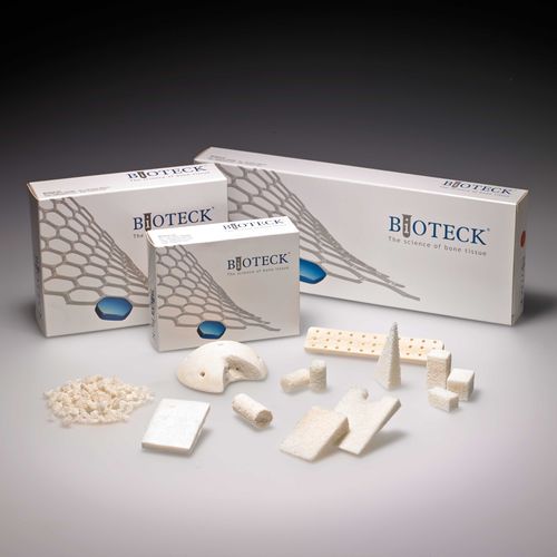 Костный заменитель ксенотрансплантат - OSTEOPLANT® - BiOTECK - для ортопедической хирургии / жесткий / гранулированный
