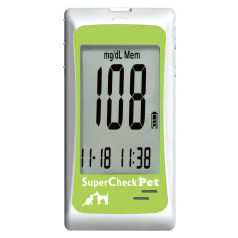 Глюкометр GDH-FAD - Super Check Pet - Biotest Medical - ветеринарный