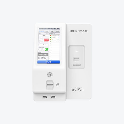 Автоматический иммуноанализатор - ichroma™ III - Boditech Med Inc. - для клинической диагностики / флуоресцентный / с радиальным потоком