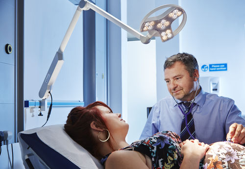 Светодиодный светильник для осмотра - Coolview® CLED23 - Brandon Medical - мобильный / на рейке / потолочный