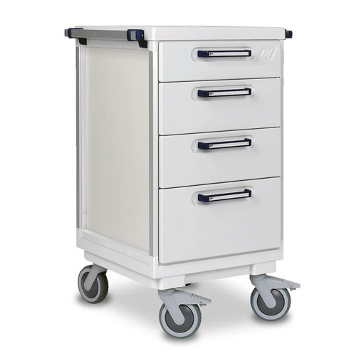 Медицинская тележка - 4D1TD09/A - Bristol Maid Hospital Metalcraft - для хранения / для клеточной культуры / с корзиной