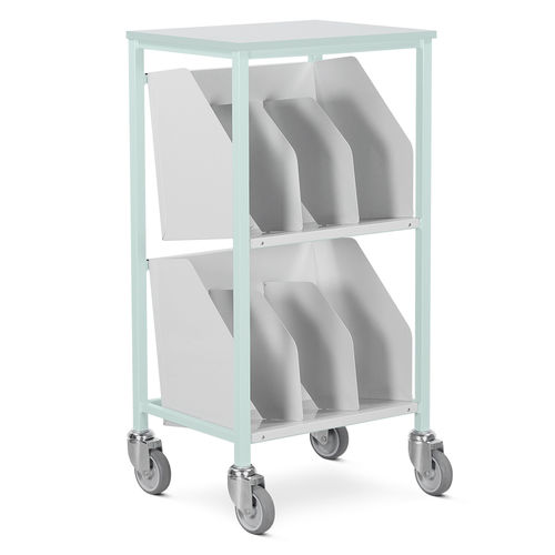 Медицинская тележка - MRT/FL/S - Bristol Maid Hospital Metalcraft - для медицинских дел / транспортная / из нержавеющей стали