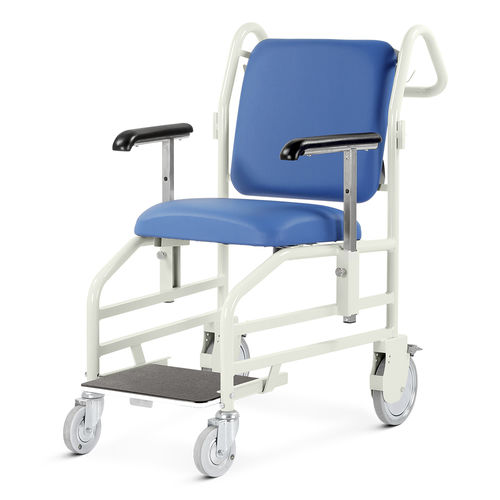 Кресло для транспортировки пациентов для интерьера - G/305/FS series - Bristol Maid Hospital Metalcraft - для улицы / стекируемое / с опорой для голеней