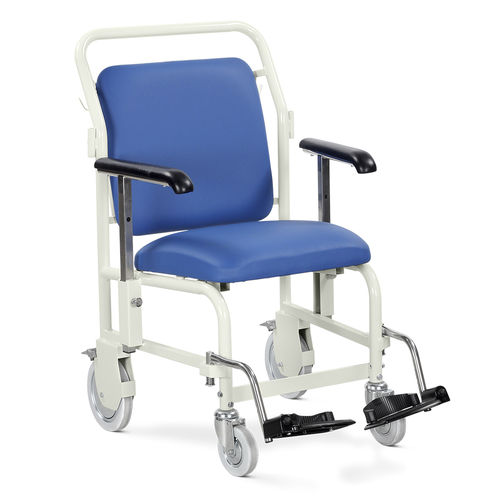 Кресло для транспортировки пациентов для интерьера - G/205/FS series - Bristol Maid Hospital Metalcraft - для улицы / стекируемое / с опорой для голеней