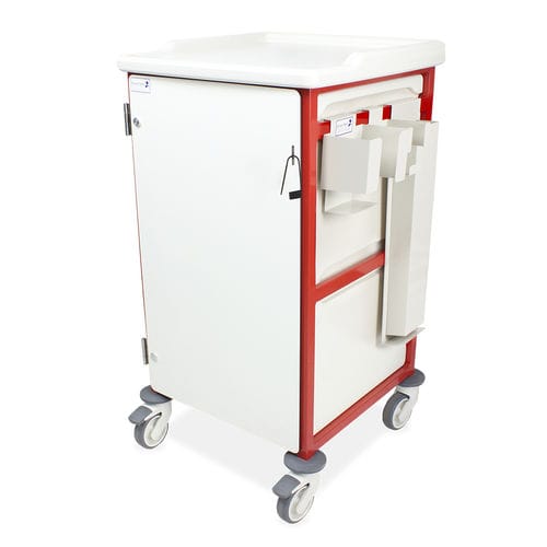 Медицинская тележка - CTAIRWM1/10/3S2D/SS  - Bristol Maid Hospital Metalcraft - для общего применения / для аппарата / для медицинских приборов