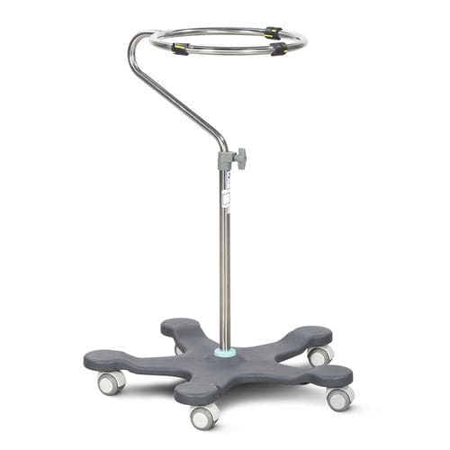 Подставка под медицинский лоток на колесиках - BO/P/VS/SP  - Bristol Maid Hospital Metalcraft - из нержавеющей стали