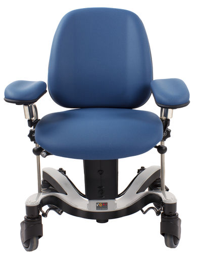 Кресло для осмотра для флеботомии - 5SS/PHLC/SU/VBLU	 - Bristol Maid Hospital Metalcraft - пневматическое / ручное / на роликах