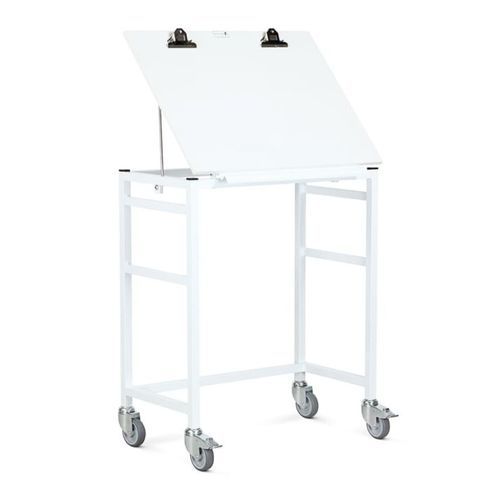 Рабочее место для интенсивной терапии - CWF/80	 - Bristol Maid Hospital Metalcraft - на роликах / из нержавеющей стали