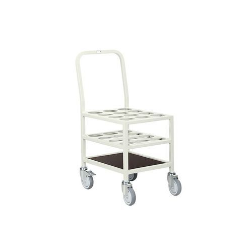 Медицинская тележка - CYT/DE12 - Bristol Maid Hospital Metalcraft - для аппарата / для медицинских приборов / для газовых баллонов