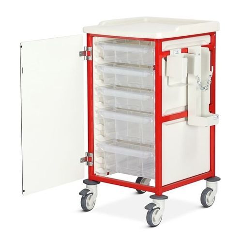 Тележка для больниц - CTRESUSM1/10/3S2D/SS  - Bristol Maid Hospital Metalcraft - для неотложной помощи / для интенсивной терапии / хирургическая