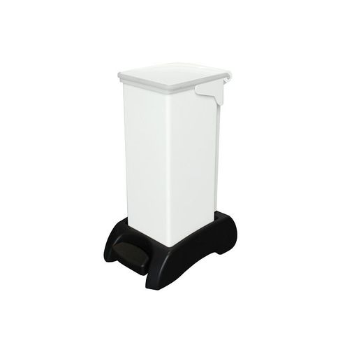Мусорный контейнер из пластика - 5FSH20WH - Bristol Maid Hospital Metalcraft - с педалью