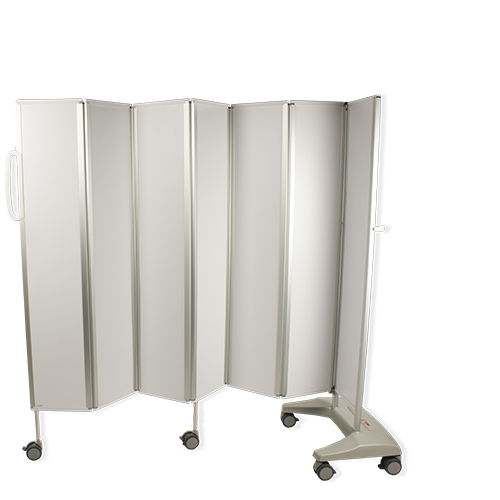 Медицинская ширма на роликах - 5MS/S6 - Bristol Maid Hospital Metalcraft - мобильная / складная / 6 стенок