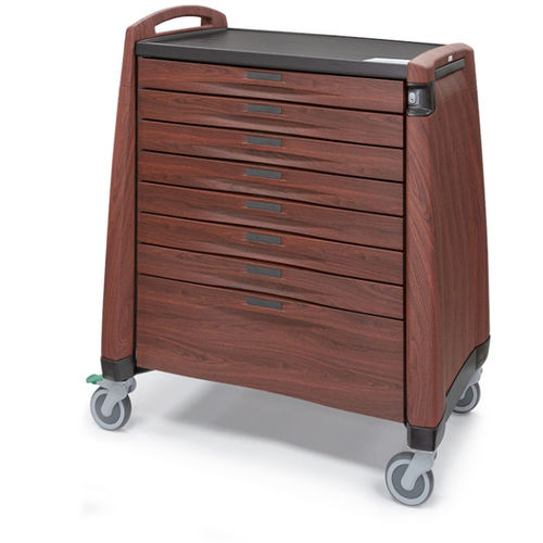 Медицинская тележка - Avalo Woodblend Auto - Capsa Healthcare - для медикамента / транспортная / для медицинского ухода