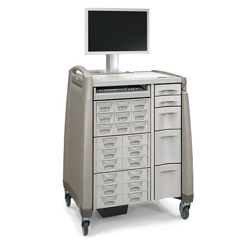 Медицинская компьютерная тумба - Avalo ACMi - Capsa Healthcare - с выдвижным ящиком