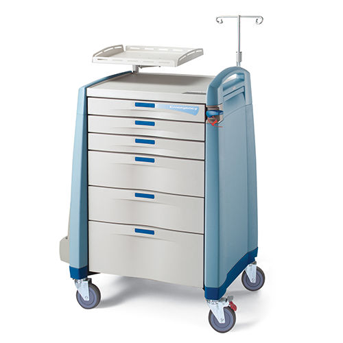 Тележка для неотложной помощи - Avalo Blue - Capsa Healthcare - медицинская / для больниц / для медицинских приборов