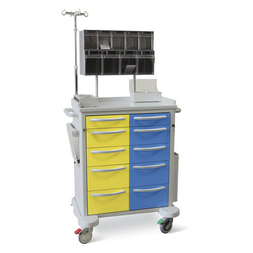 Тележка для анестезии - OMEGA PLUS - Centro Forniture Sanitarie   - медицинская / для больниц / для аптеки