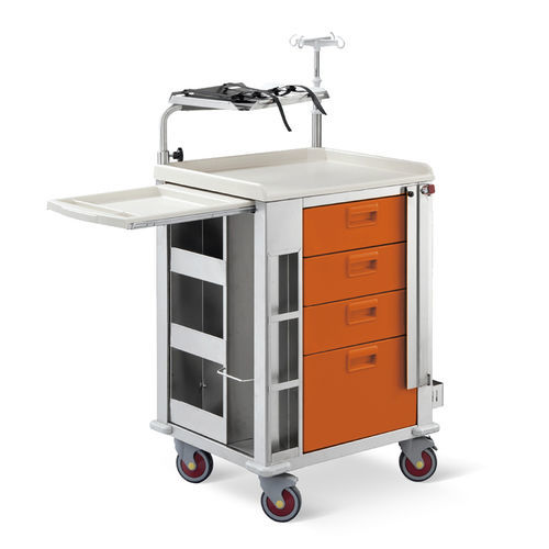 Тележка для неотложной помощи - LUXOR - Centro Forniture Sanitarie   - медицинская / для больниц / для хранения