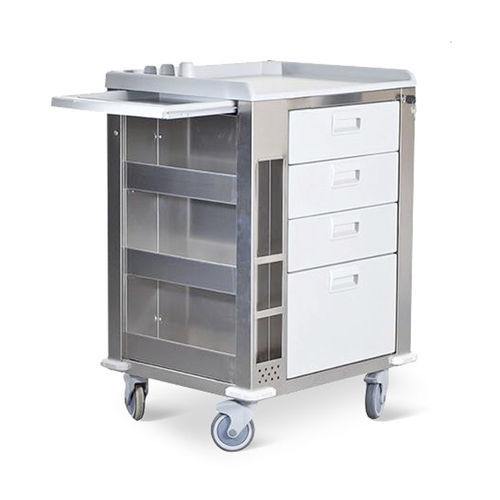 Тележка для медицинского ухода - COMFORT - Centro Forniture Sanitarie   - медицинская / для больниц / из нержавеющей стали