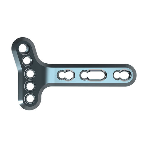 Компрессионная костная пластина лучевая кость - 70902-5 head holes - Waston medical - дистальная / блокируемая / из титана