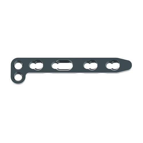Компрессионная костная пластина лучевая кость - 70905-2 head holes (L/R) - Waston medical - дистальная / блокируемая / из титана