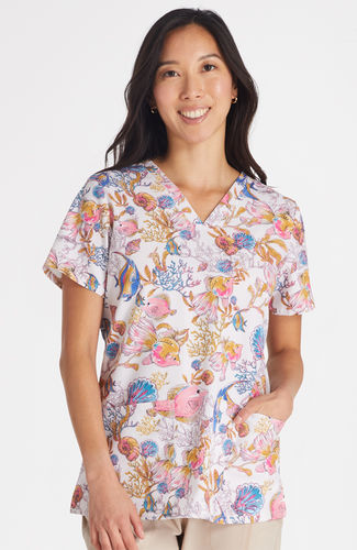 Медицинская блуза для женщин - CK-CK671 - Cherokee Uniforms - L / XL / M