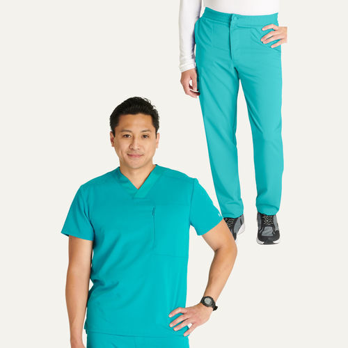 Медицинские брюки и блуза для мужчин - CK-CKSET10 - Cherokee Uniforms - L / XL / M