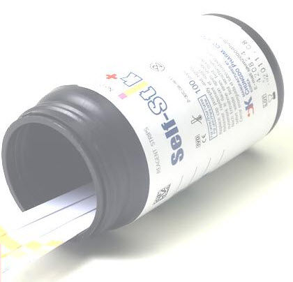 Тест-полоска для контроля нескольких показателей - Self-Stick+ - ChungDo Pharm. Co., Ltd. - для мочевых метаболитов / мочевая