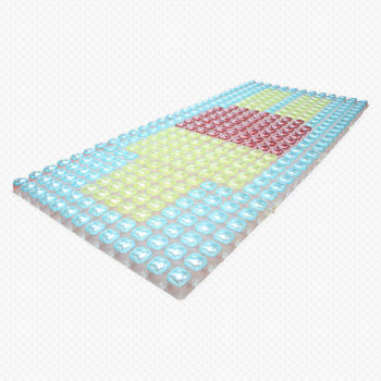 Матрас для медицинской кровати - AGC2000-3C-F - Clearview Healthcare Products - гелевый / воздушный / антипролежневый