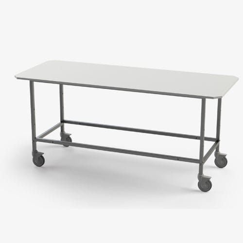 Рабочий стол - 191SM-CR - Conf Industries - прямоугольный / на роликах