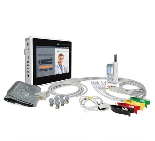 Переносной монитор контроля жизненных функций - HMS7500  - Contec Medical Systems - TEMP / для ЭКГ / NIBP