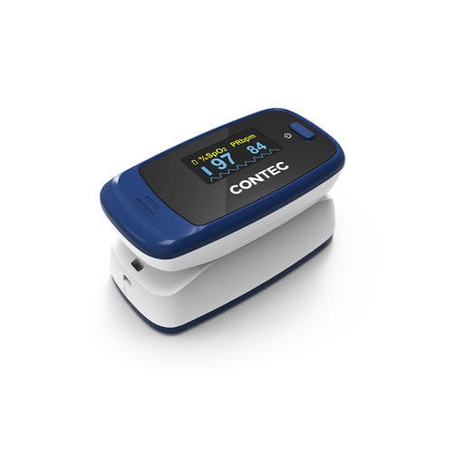Пальцевый пульсоксиметр - CMS50D2-2 - Contec Medical Systems - медицинский / для обслуживания пациентов на дому / на аккумуляторе