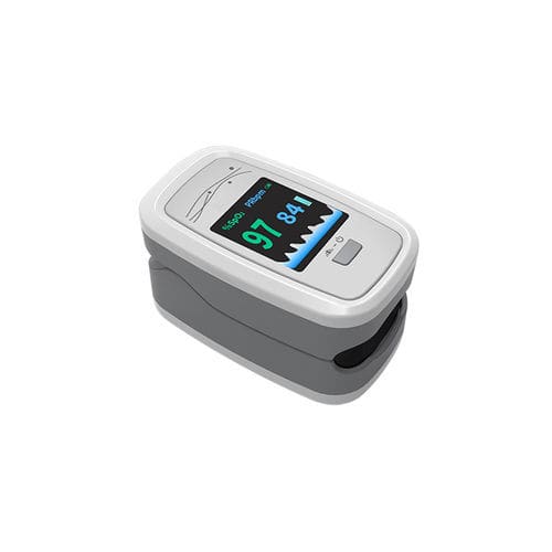 Пальцевый пульсоксиметр - 50D1-Pro - Contec Medical Systems - медицинский / на аккумуляторе / белый