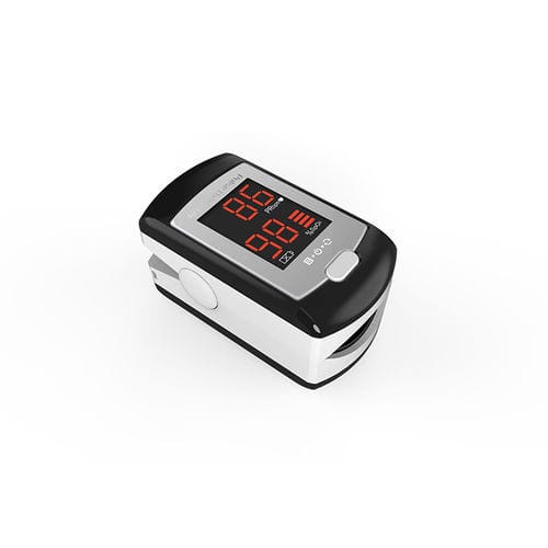 Пальцевый пульсоксиметр - CMS50EL - Contec Medical Systems - медицинский / на аккумуляторе / черный
