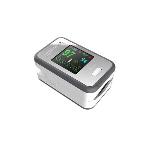 Пальцевый пульсоксиметр - CMS50H  - Contec Medical Systems - медицинский / на аккумуляторе / серый