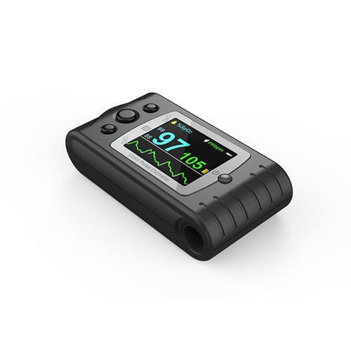 Портативный пульсоксиметр - CMS60C  - Contec Medical Systems - медицинский / на аккумуляторе / с внешним датчиком