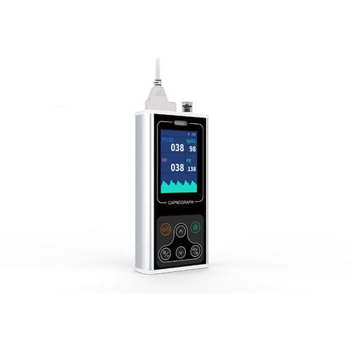 Портативный монитор пациента - CA10S  - Contec Medical Systems - частота дыхания / частоты сердечных сокращений / EtCO2