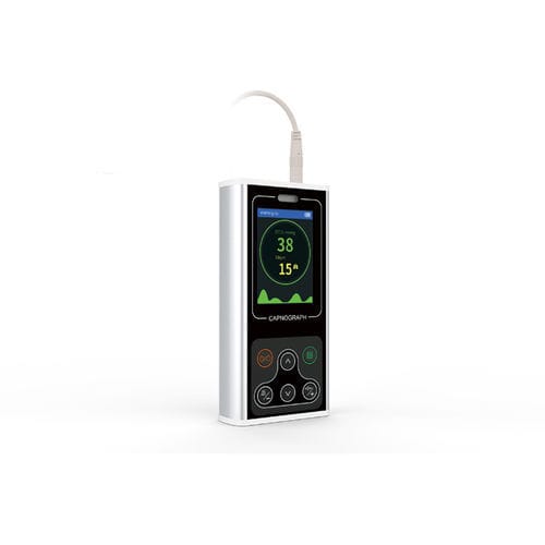 Портативный монитор пациента - CA20M - Contec Medical Systems - частота дыхания / частоты сердечных сокращений / для капнографии