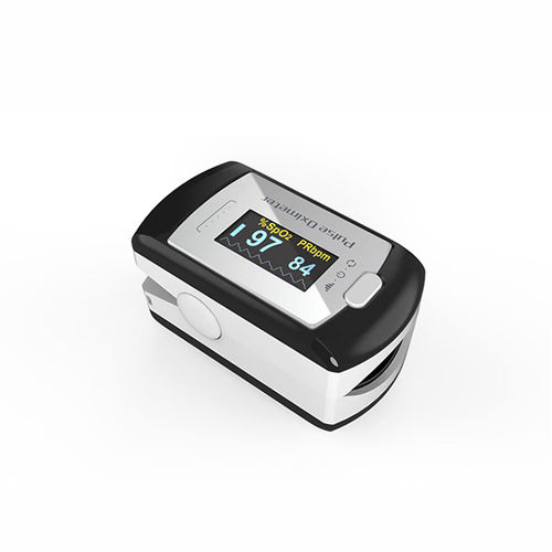 Пальцевый пульсоксиметр - CMS50ED  - Contec Medical Systems - медицинский / на аккумуляторе / черный