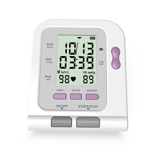 Автоматический электронный тонометр - CONTEC08C - Contec Medical Systems - настольный / с заряжаемой батареей / с манжетой для взрослых