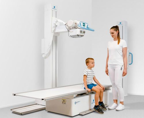 Цифровой рентгенографическая система - Perform-X F100 - CONTROL-X Medical - для многофункциональной радиографии / для педиатрической радиографии / с напольной системой Букки