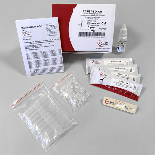 Набор для теста на инфекционные заболевания - RESIST-3 O.K.N. K-SeT - Coris BioConcept - на антигены / Klebsiella pneumoniae (Клебсиелла пневмонии) / на NDM