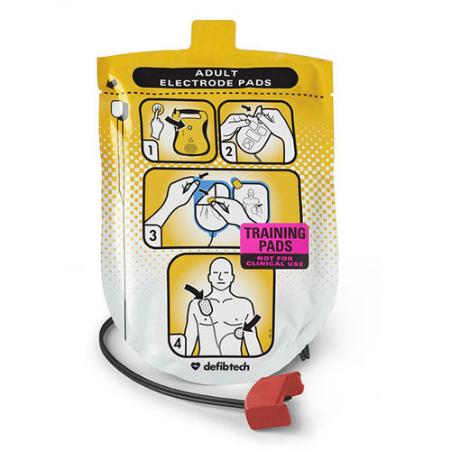 Электрод для дефибрилляции мягкая набивка - DDP-101TR - Defibtech - одноразового применения