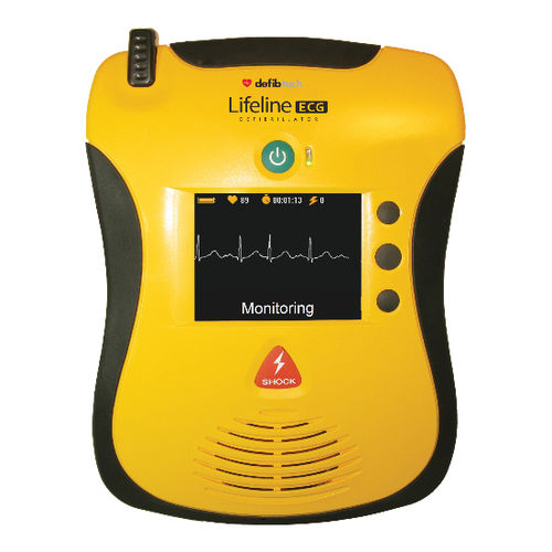 Полуавтоматический внешний дефибриллятор - Lifeline ECG AED - Defibtech - с монитором ЭКГ